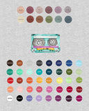 PANEL - Mix Tape - Organic Cotton/Spandex Euro Knit Jersey