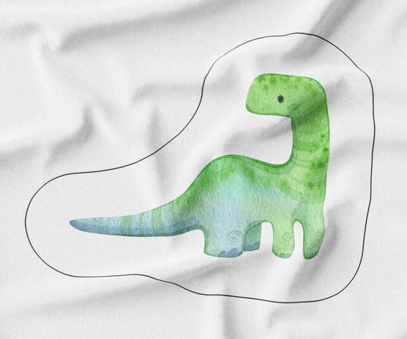 Green Brontosaurus - Sew & Stuff DIY PLUSHIE