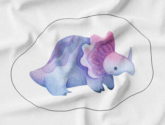 Purple Triceratops - Sew & Stuff DIY PLUSHIE