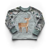 WINTER FOLIAGE - Organic Cotton/Spandex Euro Knit Jersey