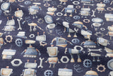 Robots - Organic Cotton/Spandex Euro Knit Jersey