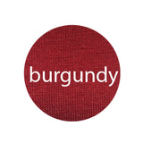 BURGUNDY - Organic Cotton/Spandex Euro Knit Jersey