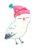 Vinyl Sticker - Snow Owl