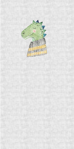 PANEL - Dino - Organic Cotton/Spandex Euro Knit Jersey